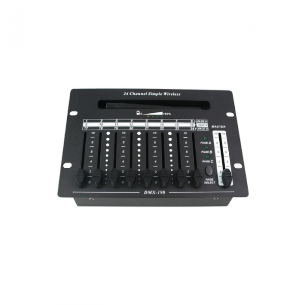 SAMBA AUDIO PRO Télécommande DMX HF pour 6 Box LED Batterie 6x15W - Image principale