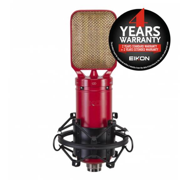 Eikon RM8 Professional Ribbon Microphone (Red & Gold) - Image principale