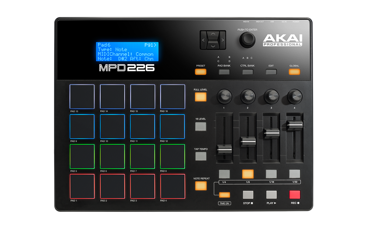 AKAI MPD 226 - 166,00€ (Controleurs Midi ) - Samba Audio Pro