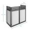 Vonyx DB4 Pro Stand DJ Repliable 4 Panneaux avec Structure, Toiles et Sacoches - 110 cm - Image n°5