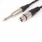 SAMBA MUSIQUE CABLE XLR FEMELLE - JACK 6,35 MÂLE 1M - Image n°2